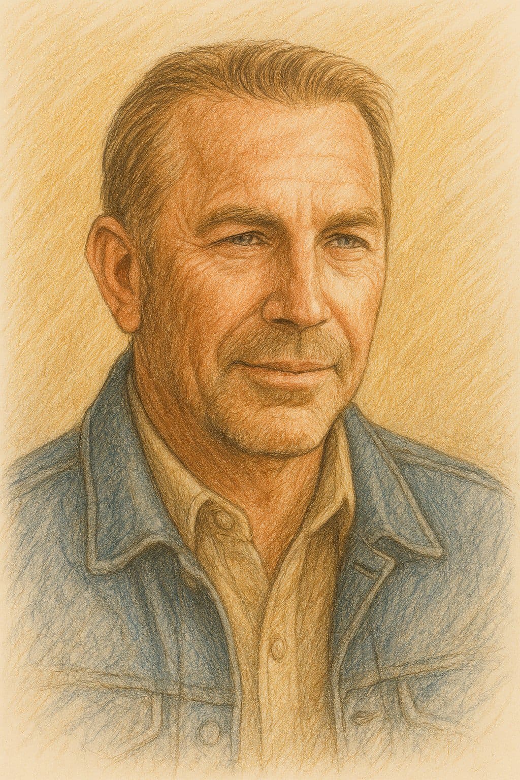 Kevin Costner Actor Portrait